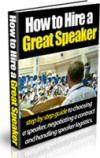 How To Hire A Speaker