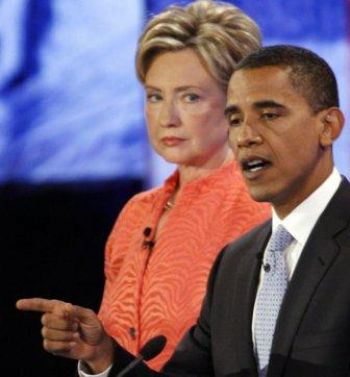 Hillary Clinton & Barack Obama